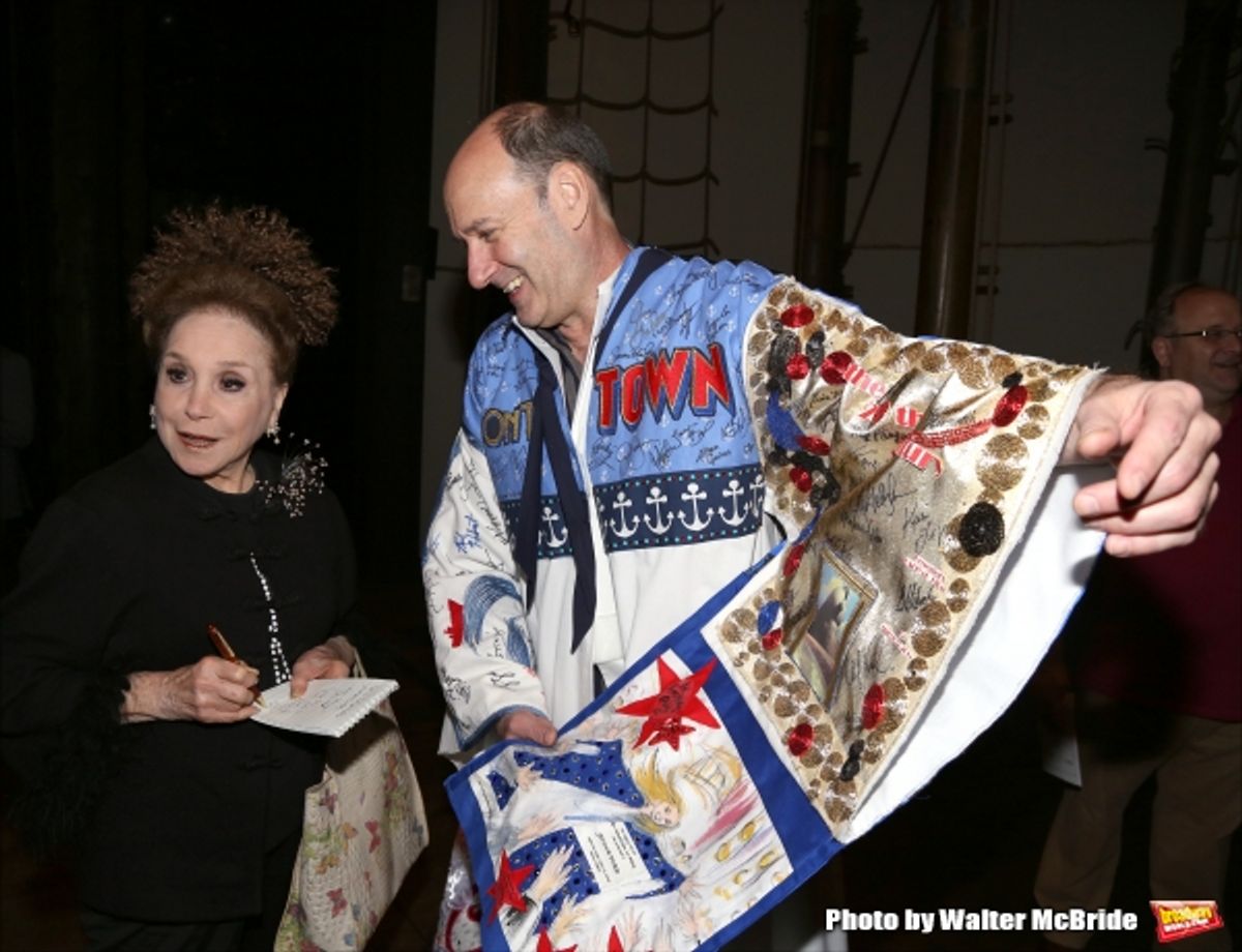 Cindy Adams with Dan Sharkey at 