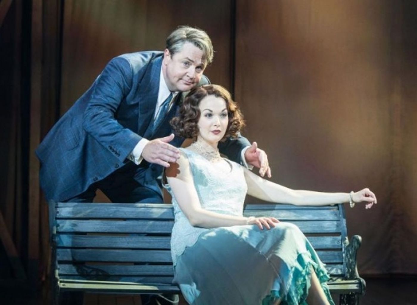 Photo Flash: First Look at Michael Ball & Rebecca LaChance in Chichester's MACK & MABEL Image