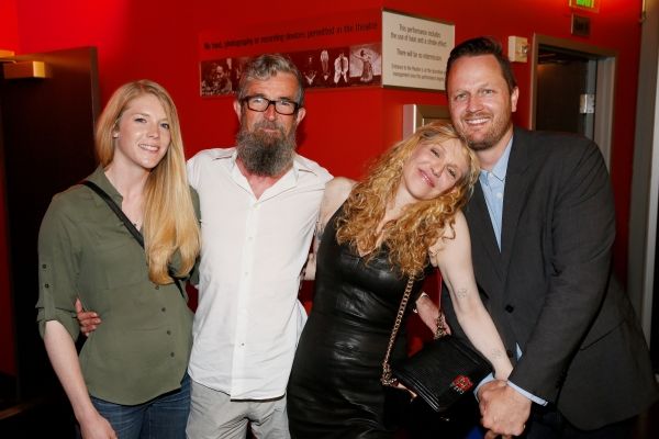 Nancy Waters, Les Waters, Courtney Love and Todd Almond Photo