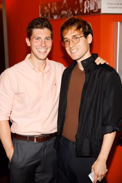 Curt Hansen and Ryder Bach Photo
