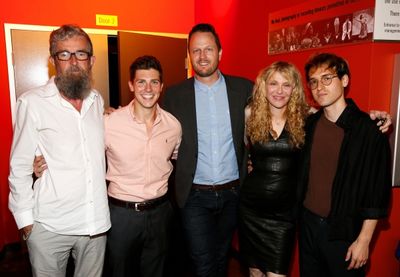Les Waters, Curt Hansen, Todd Almond, Courtney Love and Ryder Bach Photo