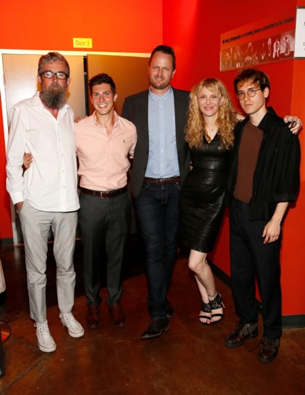 Les Waters, Curt Hansen, Todd Almond, Courtney Love and Ryder Bach Photo