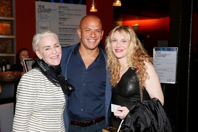 Missy Malkin, Mark Subias and Courtney Love Photo
