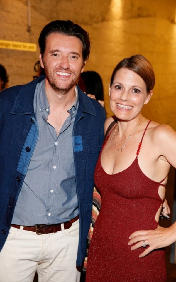 Jason Butler Harner and Suzanne Cryer Photo