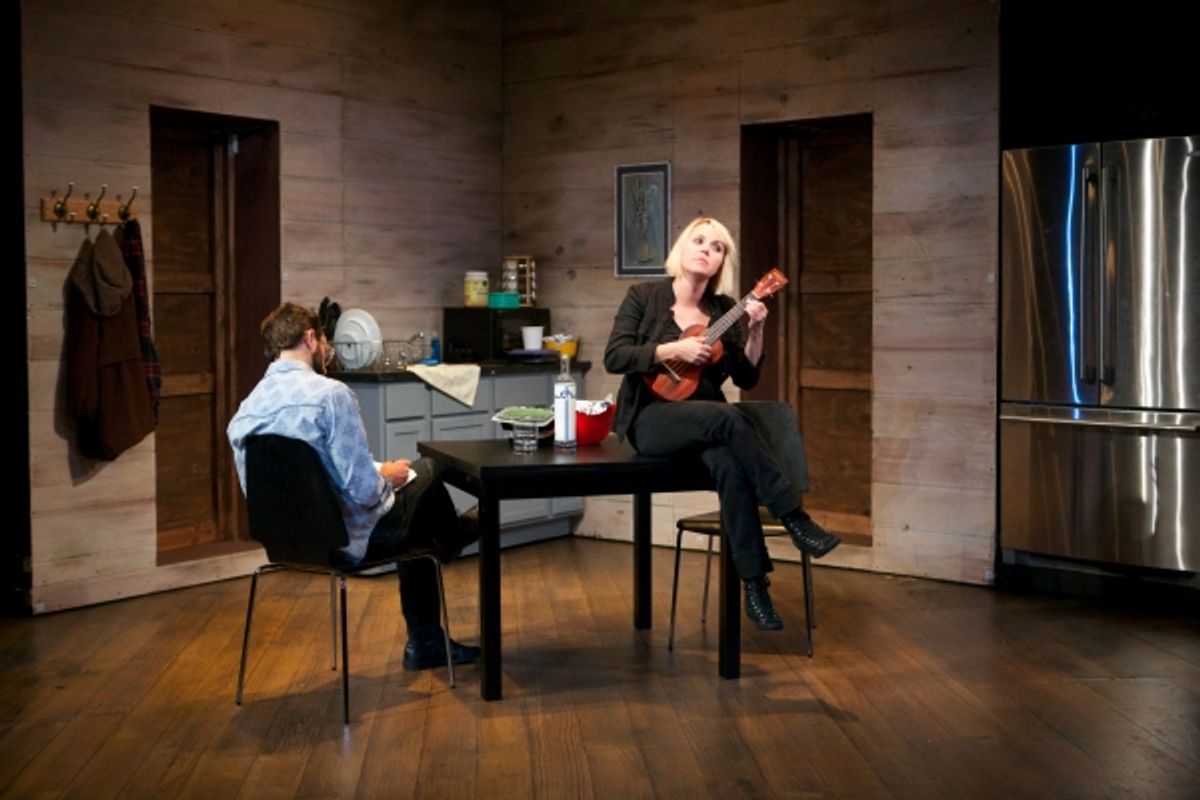 Cody Proctor as Trig and Katy Carolina Collins as Mash at 