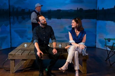 Norm Woodel as Sorn, Cody Proctor as Trig and Stacy Stoltz as Emma Photo