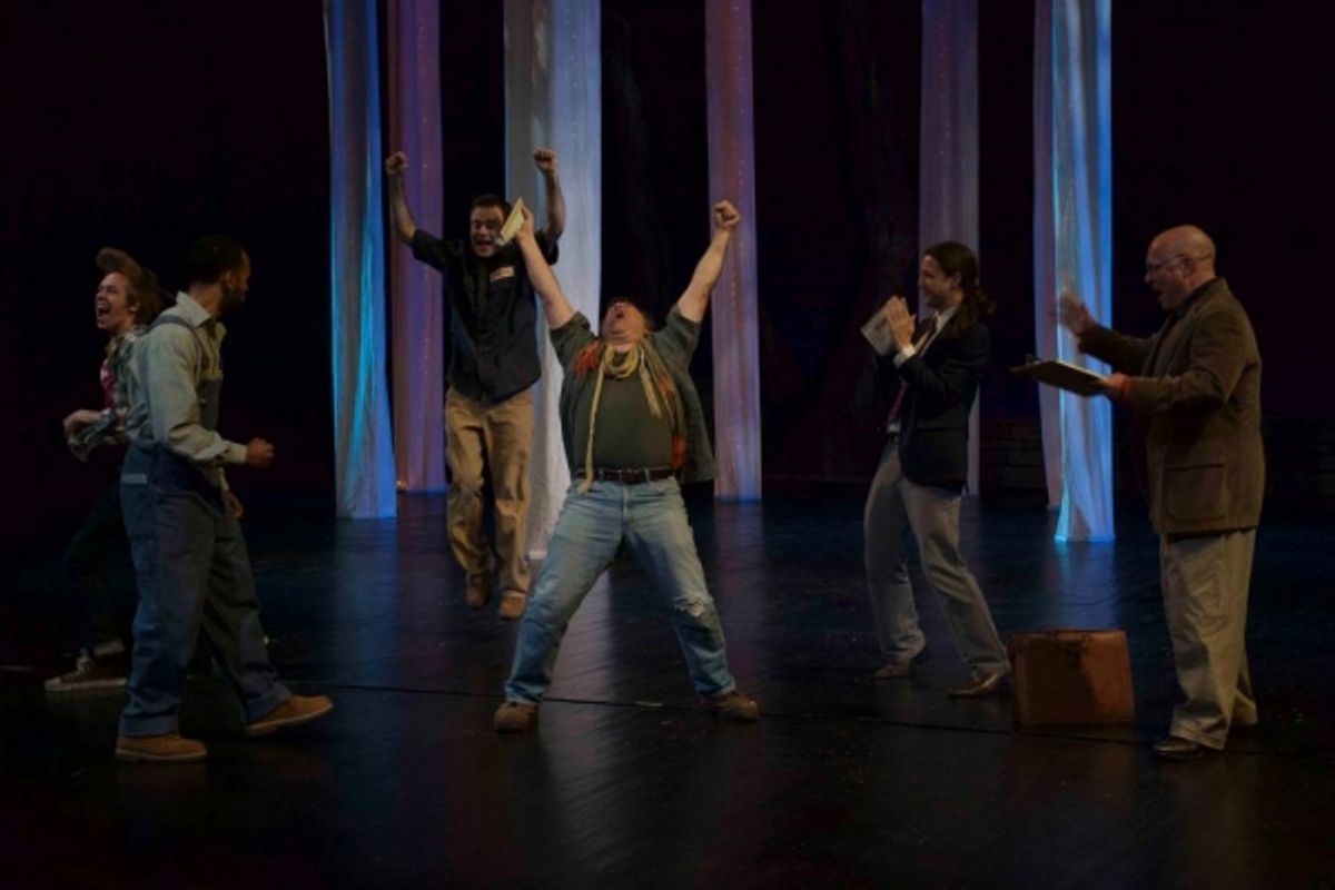 The Mechanicals - Eric Eilerson, Edmund Alyn Jones, Dan Wilson, Alan Ball, Andy Head and David Turrentine: ''Our play is preferred!'' at 