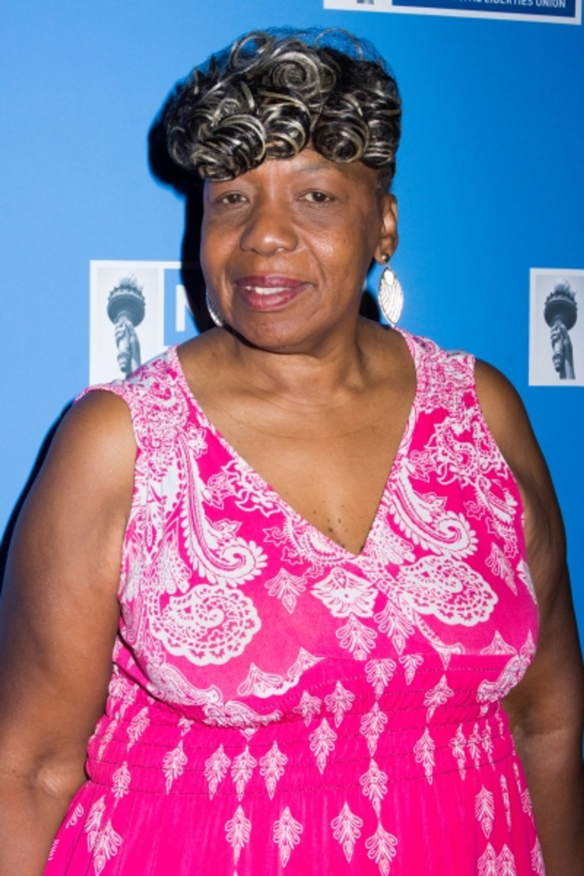 Gwen Garner at On the Red Carpet for BROADWAY STANDS UP FOR FREEDOM!