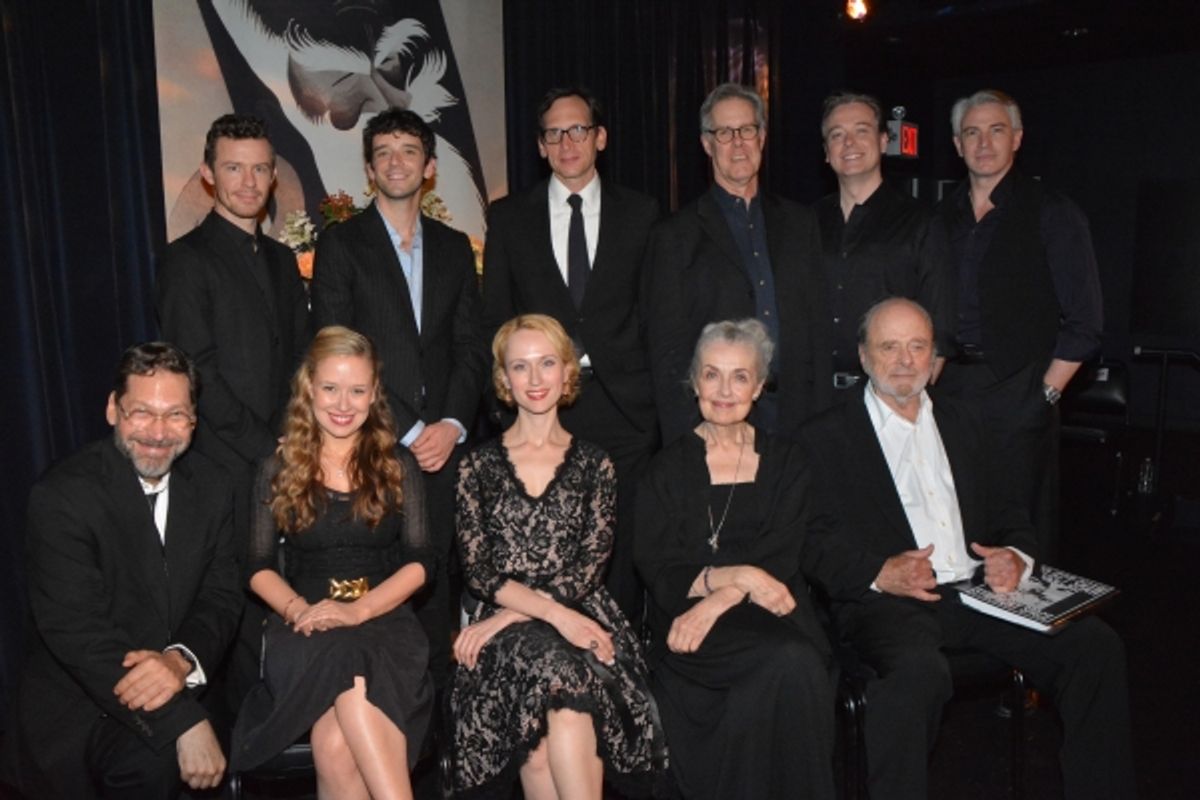 David Staller, Hunter Canning, Michael Urie, Stephen Kunken, Jack Gilpin, Mark Shanahan, Douglas Sills, Molly Ranson, Victoria Mack, Mary Beth Peil and Harris Yulin at 