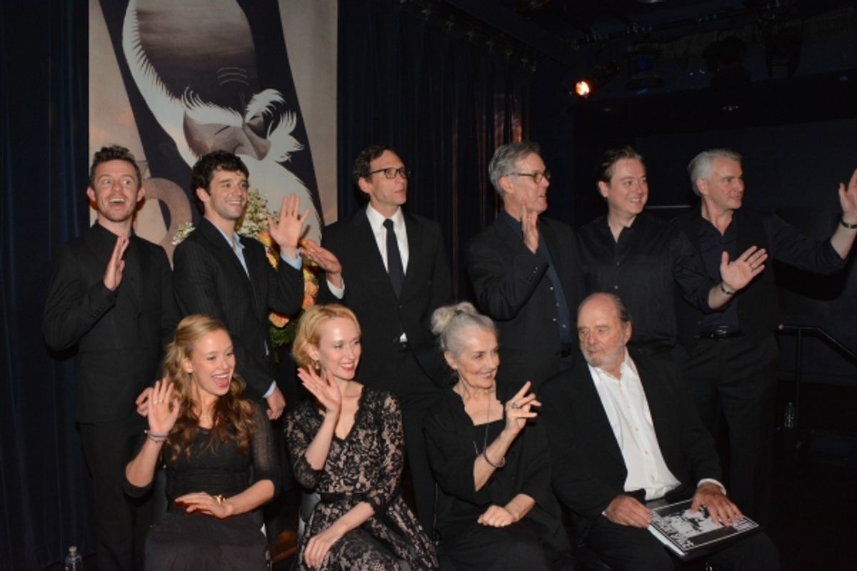 Hunter Canning, Michael Urie, Stephen Kunken, Jack Gilpin, Mark Shanahan, Douglas Sills, Molly Ranson, Victoria Mack, Mary Beth Peil and Harris Yulin at 