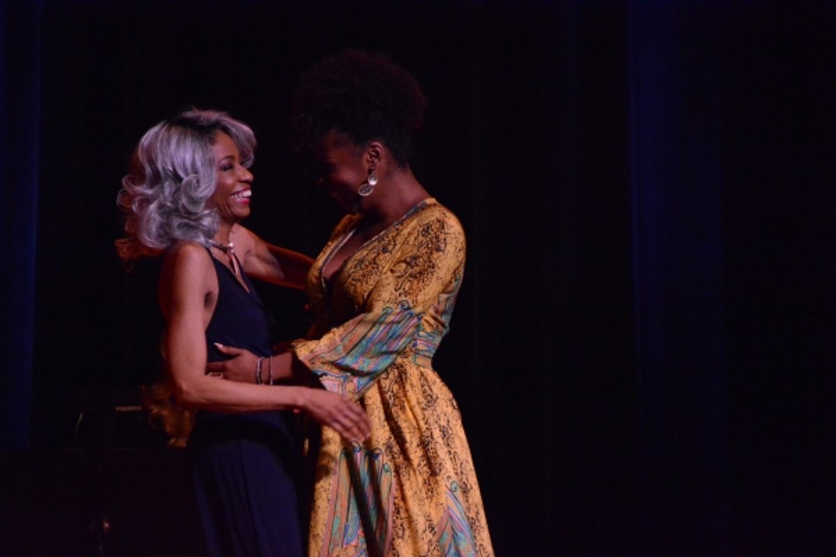 Adriane Lenox and Crystal Joy at 