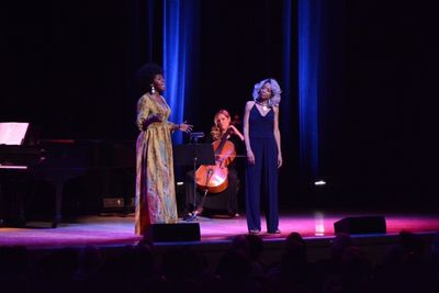 Crystal Joy and Adriane Lenox Photo