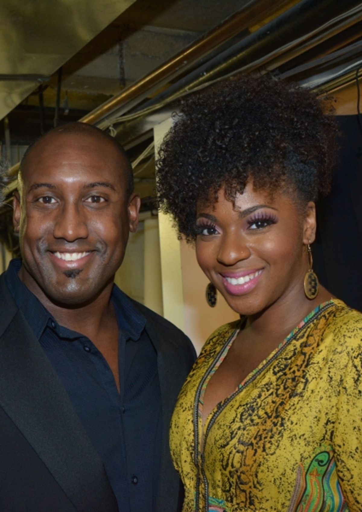 Quentin Earl Darrington and Crystal Joy at 