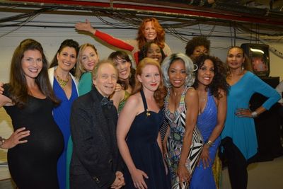 Scott Siegel (Creator, Writer, Host and Director) joins the ladies of the cast-Jenny  Photo