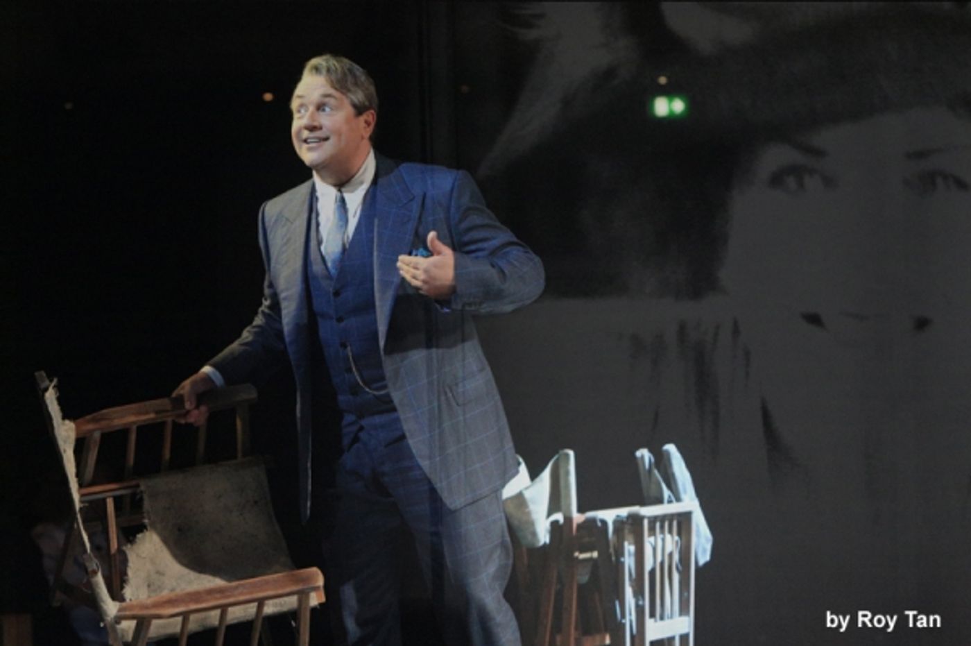 Photo Flash Exclusive: New Look at Michael Ball & Rebecca LaChance in Chichester's MACK & MABEL  Image