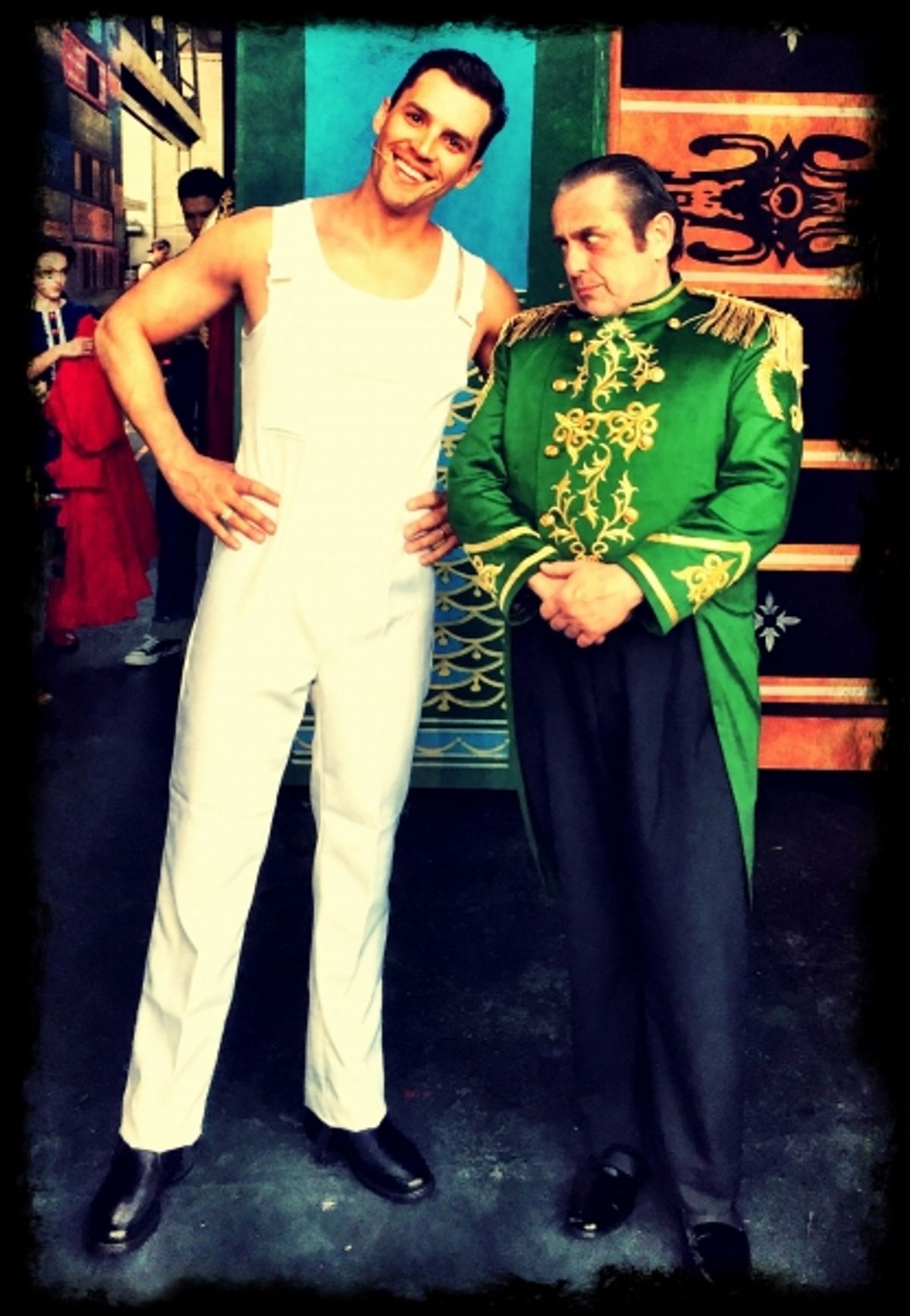 Maggis Lakis and Jason Gotay at 