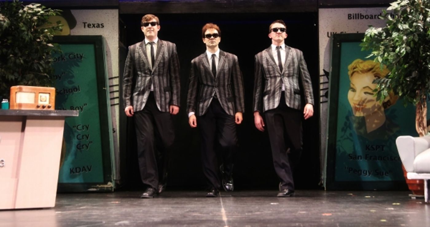 Photo Exclusive! First Look at James Barry, Matt Allen and More in BUDDY - THE BUDDY HOLLY STORY at North Carolina Theatre, Opening Tonight!  Image