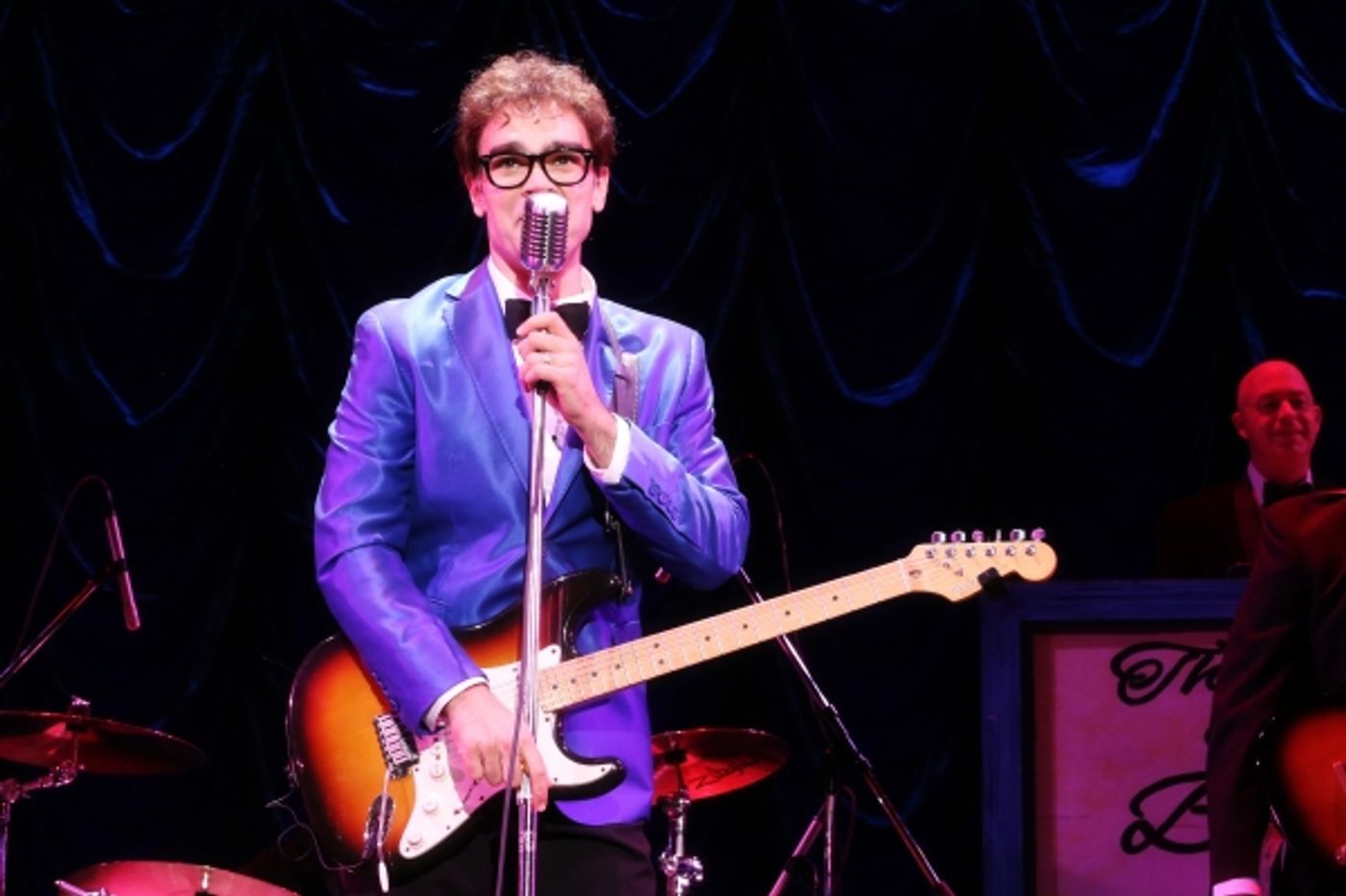 Photo Exclusive! First Look at James Barry, Matt Allen and More in BUDDY - THE BUDDY HOLLY STORY at North Carolina Theatre, Opening Tonight!  Image