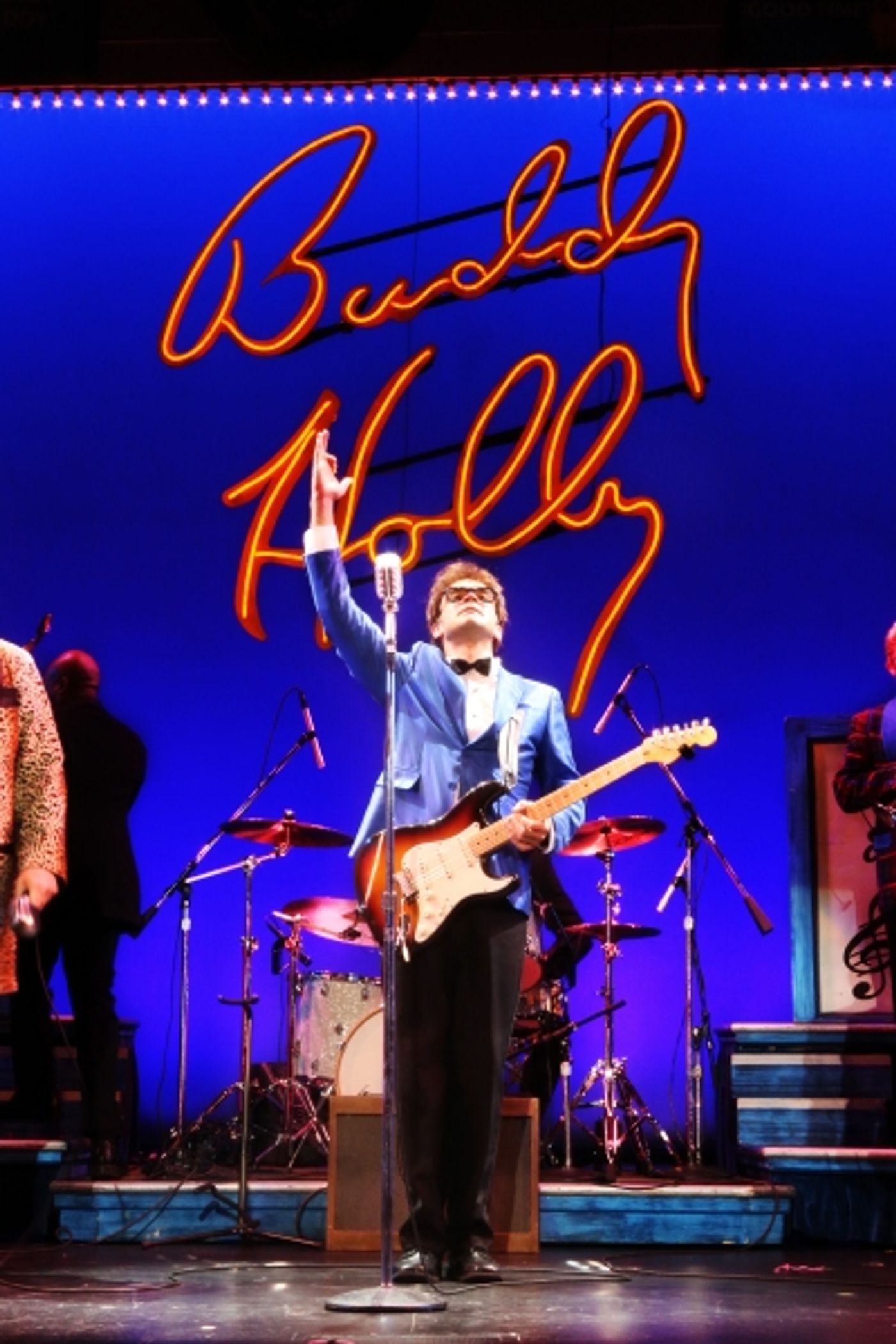 Photo Exclusive! First Look at James Barry, Matt Allen and More in BUDDY - THE BUDDY HOLLY STORY at North Carolina Theatre, Opening Tonight!  Image