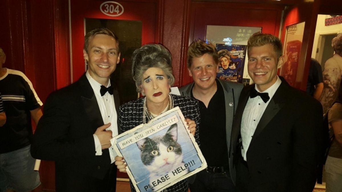 Brandon Haagenson, David Hanbury, Andrew Rasmussen, Ken Lear at 