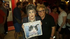 Mrs. Smith (David Hanbury) and Ken Fallin Photo