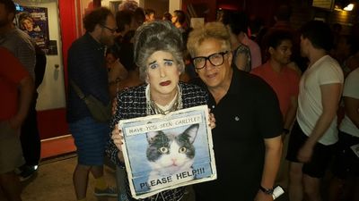 Mrs. Smith (David Hanbury) and Ken Fallin Photo