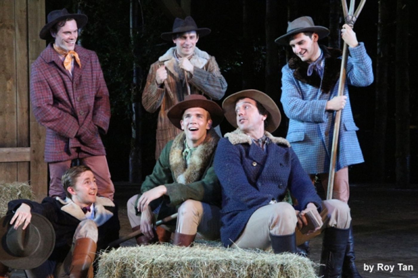 Photo Flash Exclusive: First Look at Alex Gaumond?& Laura Pitt-Pulford in SEVEN BRIDES FOR SEVEN BROTHERS  Image