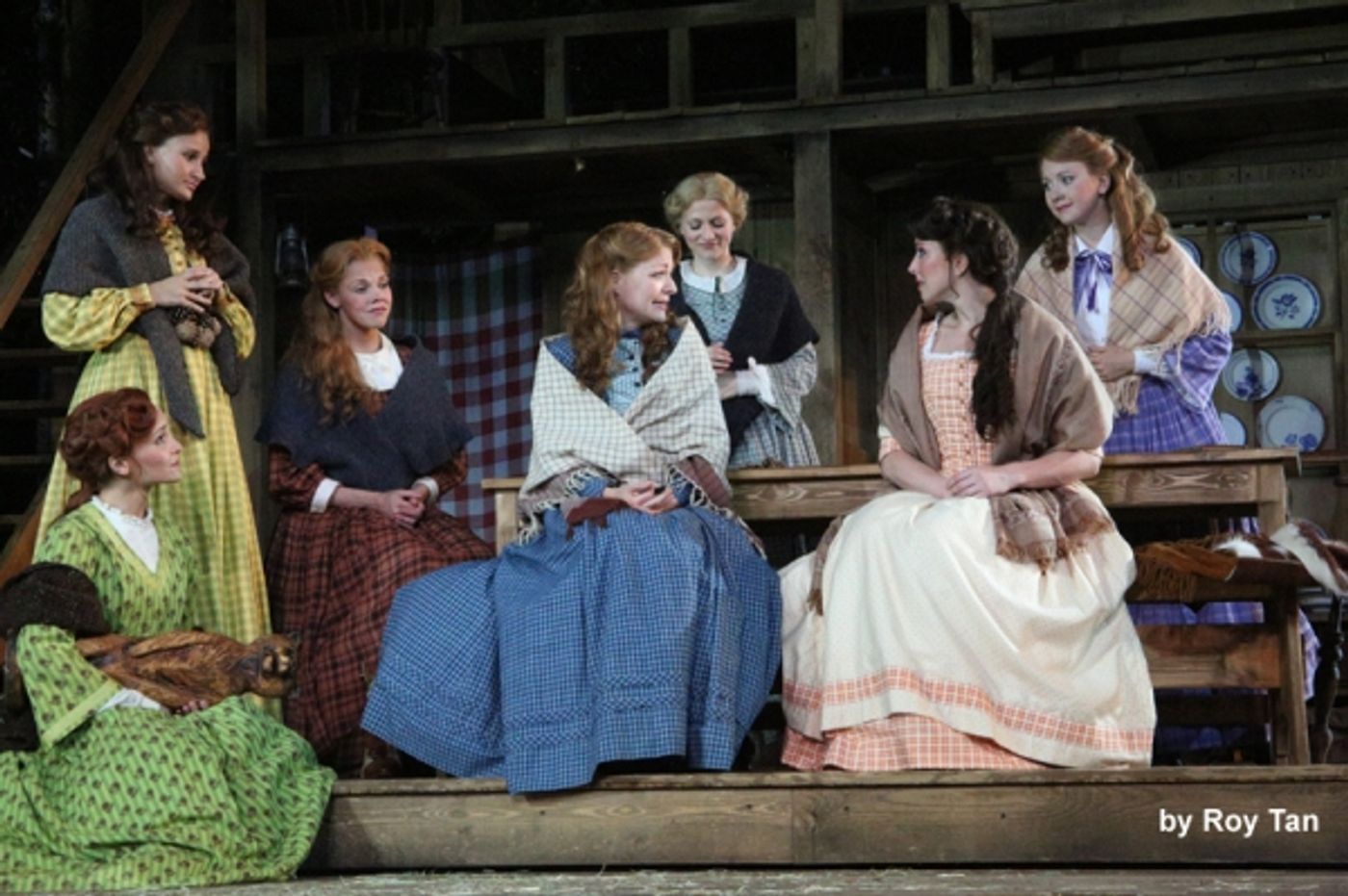 Photo Flash Exclusive: First Look at Alex Gaumond?& Laura Pitt-Pulford in SEVEN BRIDES FOR SEVEN BROTHERS  Image