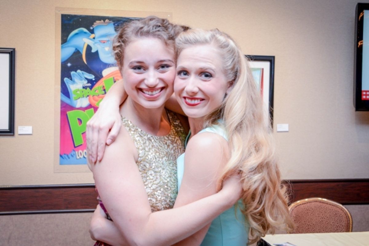 Callie Johnson and Caitlin Borek at 