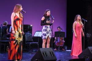 Liz Lark Brown, Kerri George and Melody Madarsz @ BroadwayWorld Liz Lark Brown, Kerri George and Melody Madarsz Photo