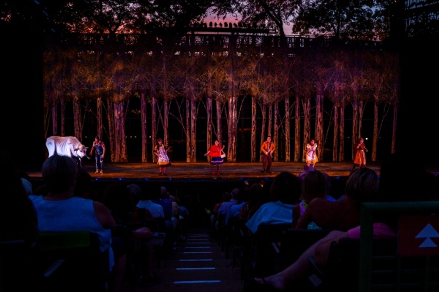 Photo Flash: First Look at Heather Headley, Erin Dilly, Rob McClure and More in INTO THE WOODS at The Muny  Image