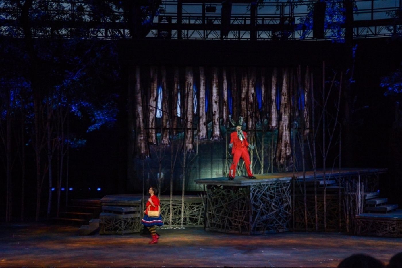 Photo Flash: First Look at Heather Headley, Erin Dilly, Rob McClure and More in INTO THE WOODS at The Muny  Image