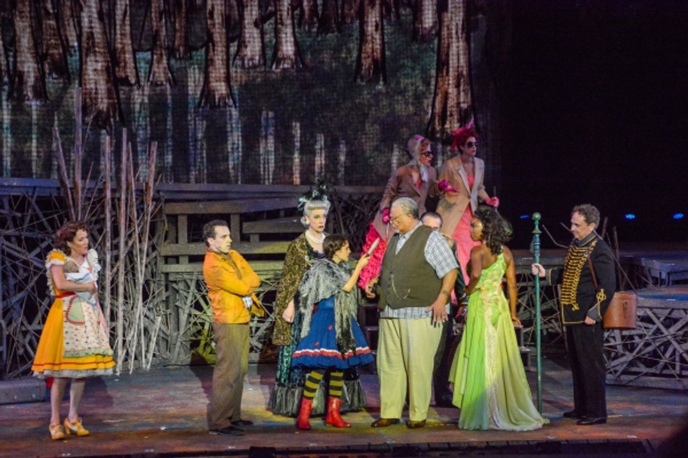 Photo Flash: First Look at Heather Headley, Erin Dilly, Rob McClure and More in INTO THE WOODS at The Muny  Image