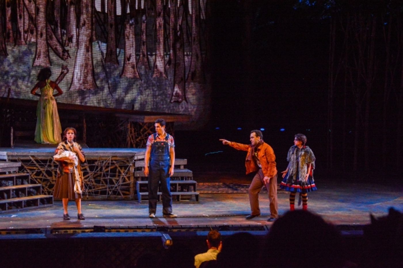 Photo Flash: First Look at Heather Headley, Erin Dilly, Rob McClure and More in INTO THE WOODS at The Muny  Image