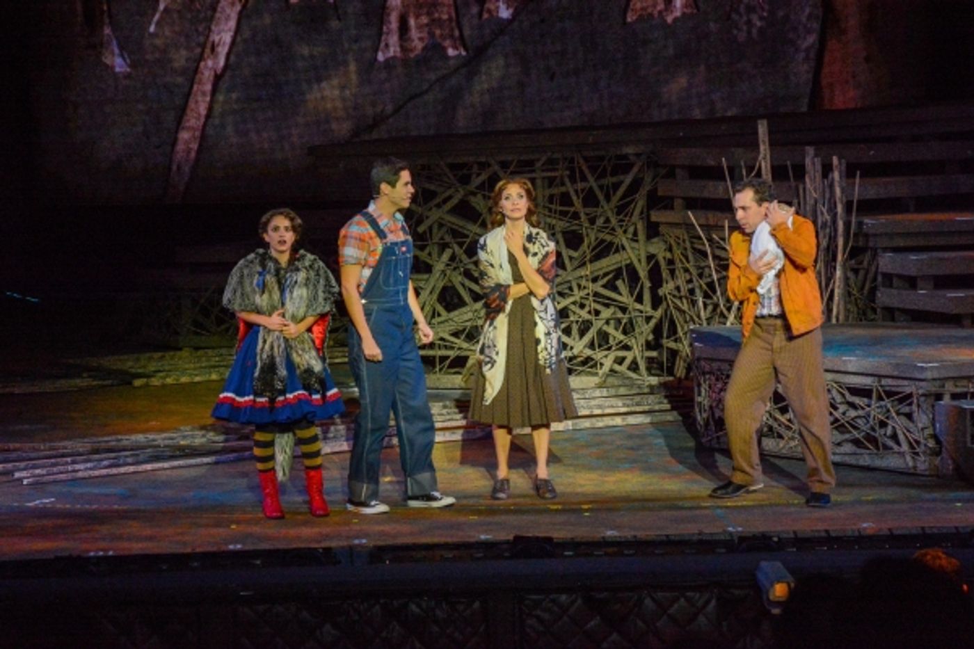Photo Flash: First Look at Heather Headley, Erin Dilly, Rob McClure and More in INTO THE WOODS at The Muny  Image