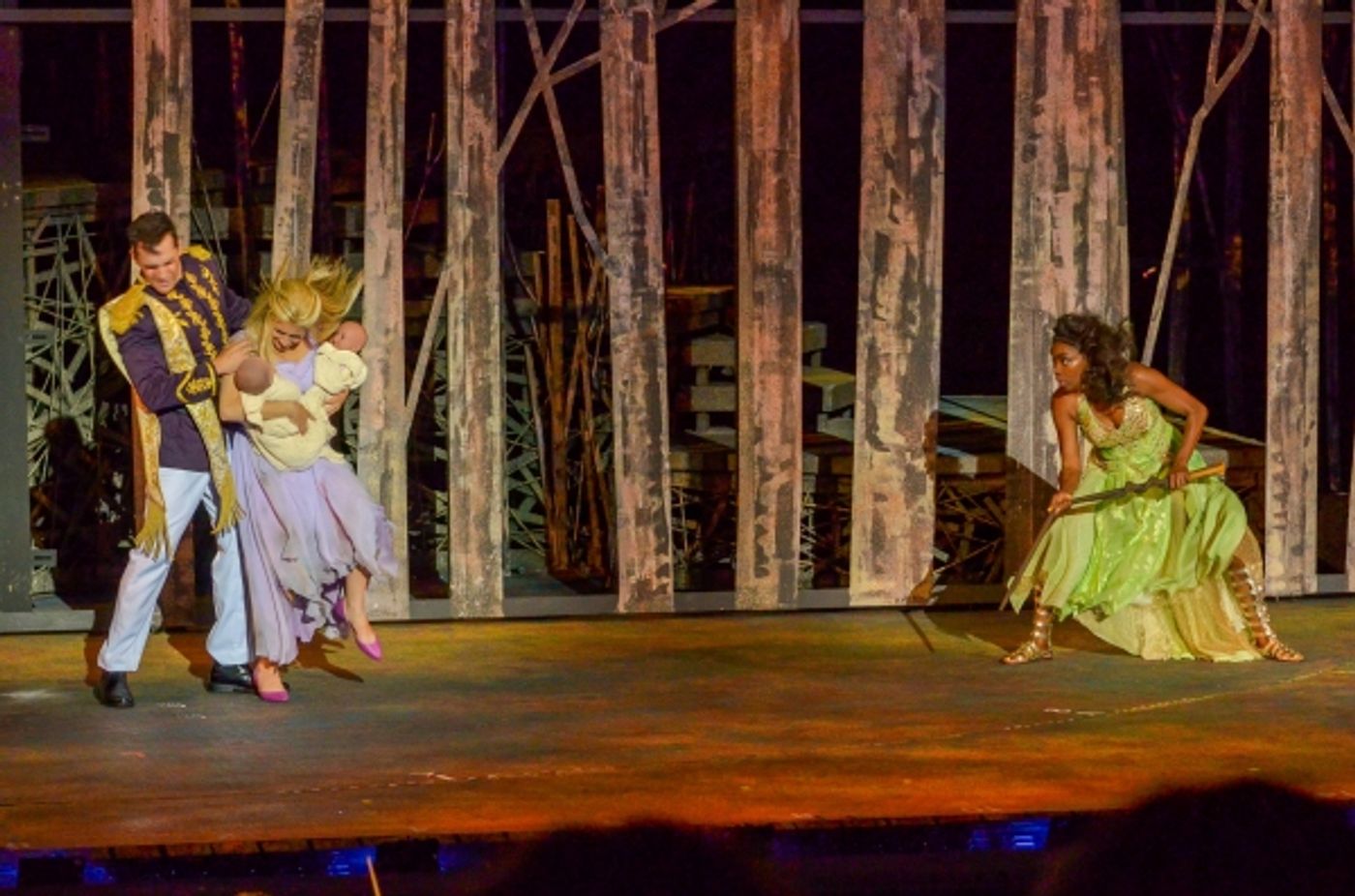 Photo Flash: First Look at Heather Headley, Erin Dilly, Rob McClure and More in INTO THE WOODS at The Muny  Image