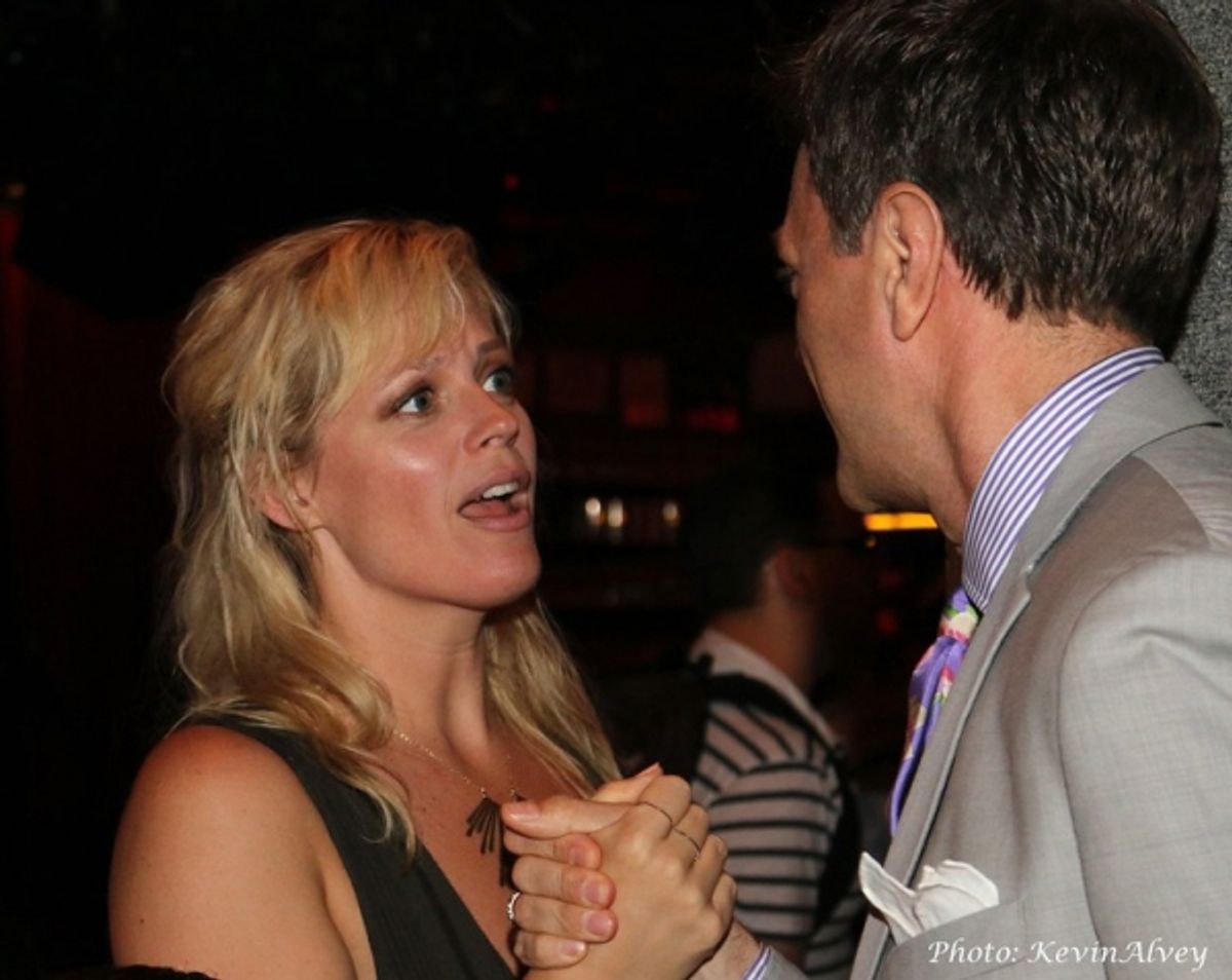 Elizabeth Stanley and Jim Caruso at 