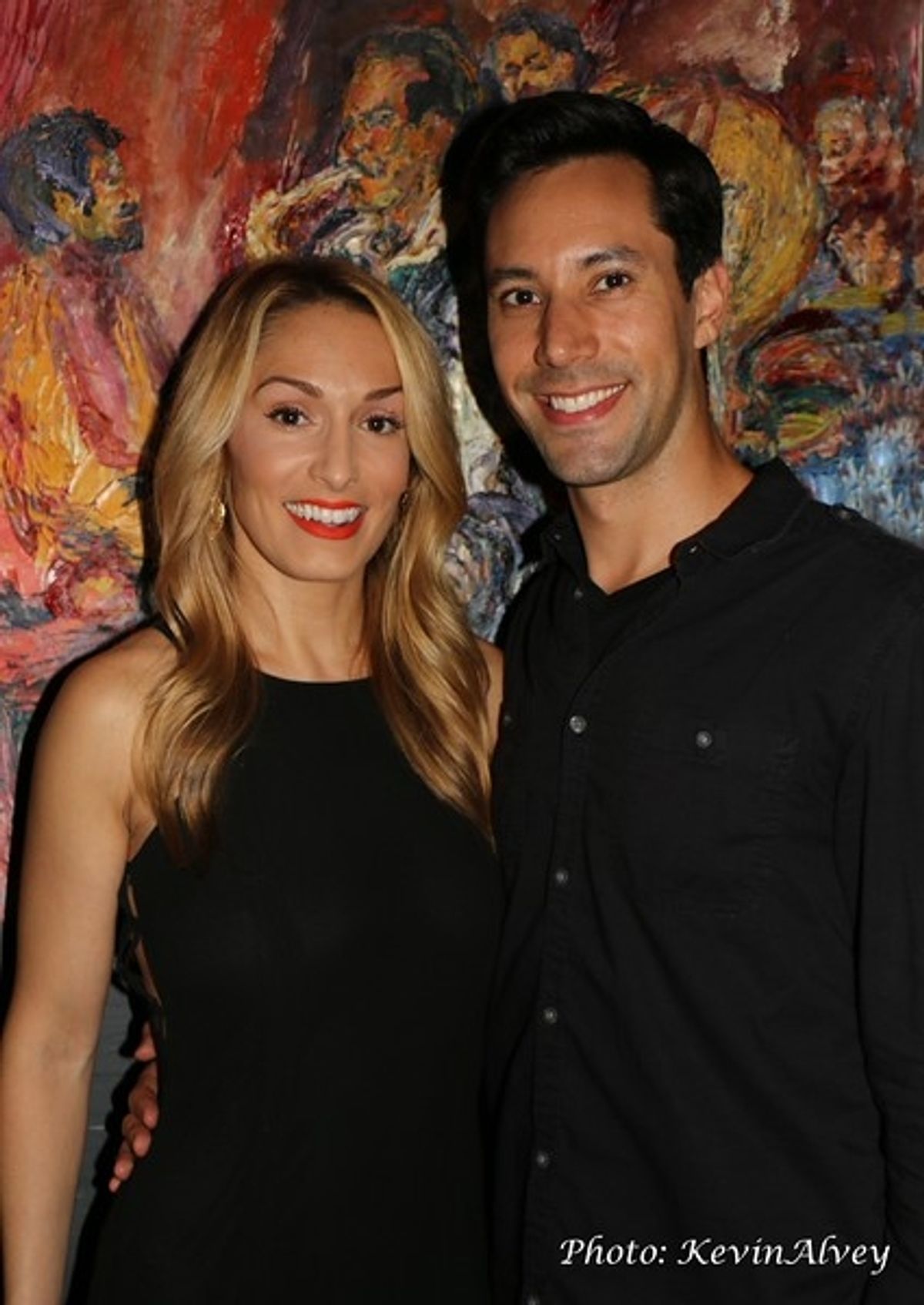 Rebecca Riker and Andy Blanco at 