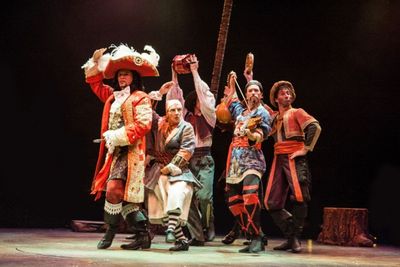 Paul Schoeffler, Michael Nostrand and Adam Lendermon, Garett Hawe and Steve Geary Photo