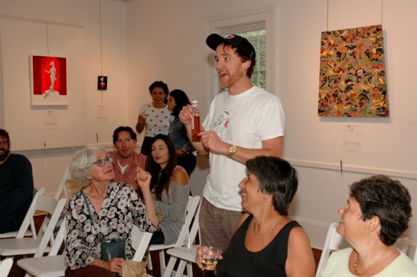 Photo Flash: Invisible Familiars, Monica Bill Barnes & More Celebrate Accabonac House  Image