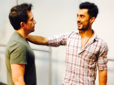 George Faya and Gopal Divan Photo