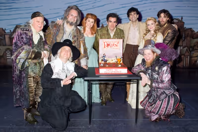 Gerry Vichi, Brooks Ashmanskas, Brad Oscar, Heidi Blickenstaff, Brian D''Arcy James,  Photo