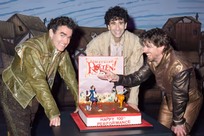 Brian d'Arcy James, John Cariani, Christian Borle Photo