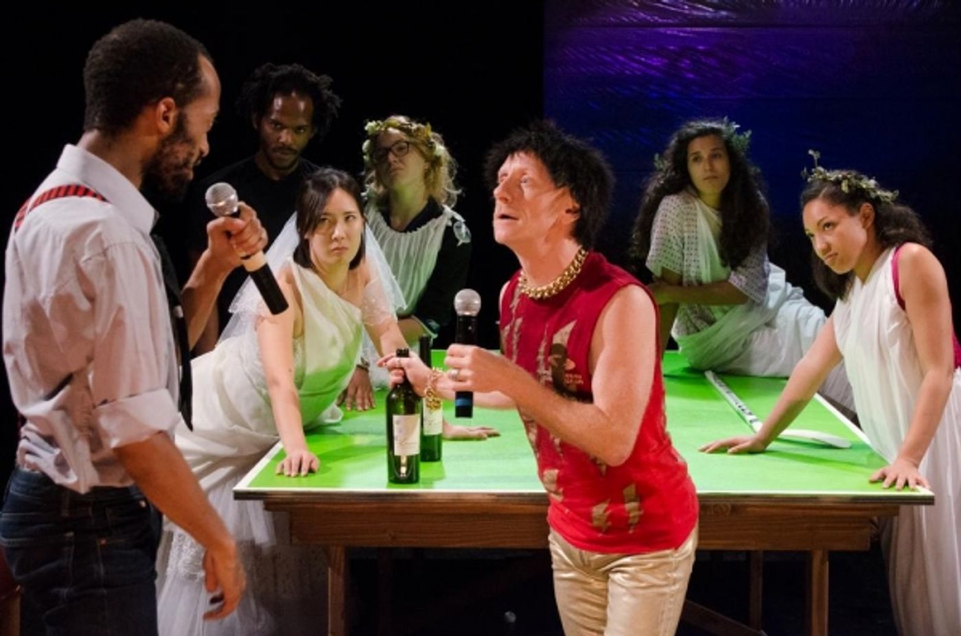 Photo Flash: First Look at KARAOKE BACCHAE, Starting Tonight as Part of Ice Factory 2015  Image