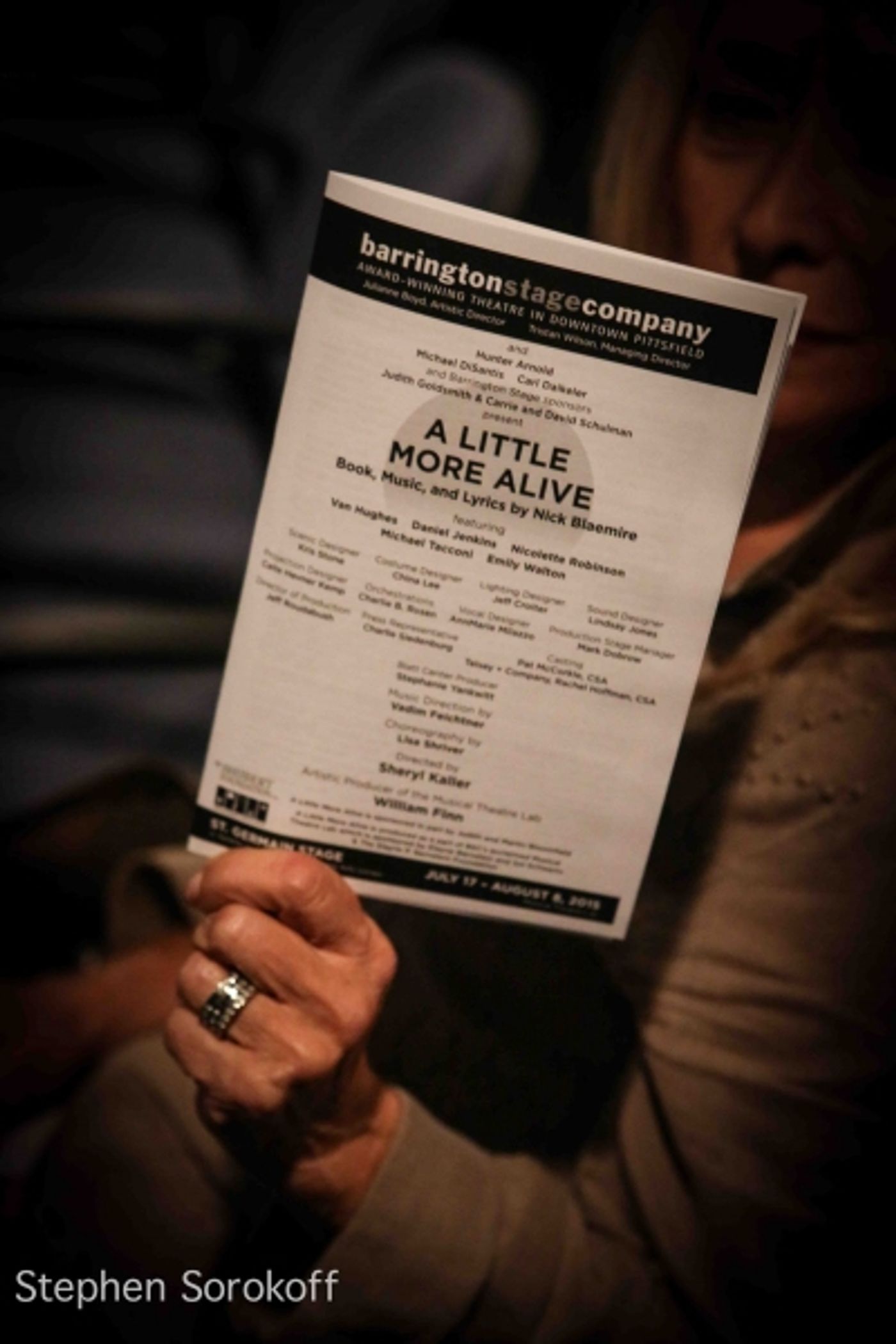 Photo Coverage: Inside Opening Night of A LITTLE MORE ALIVE at Barrington Stage Company  Image