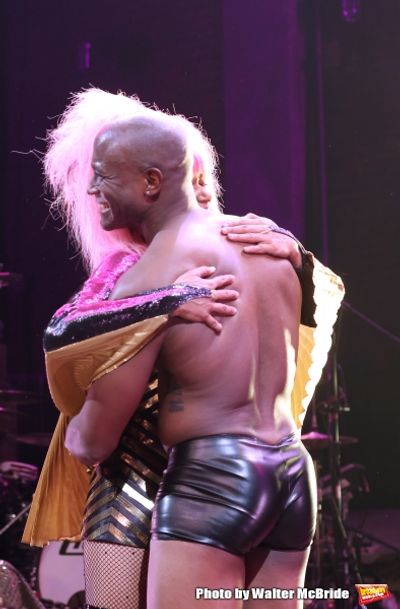 Rebecca Naomi Jones with Taye Diggs Photo