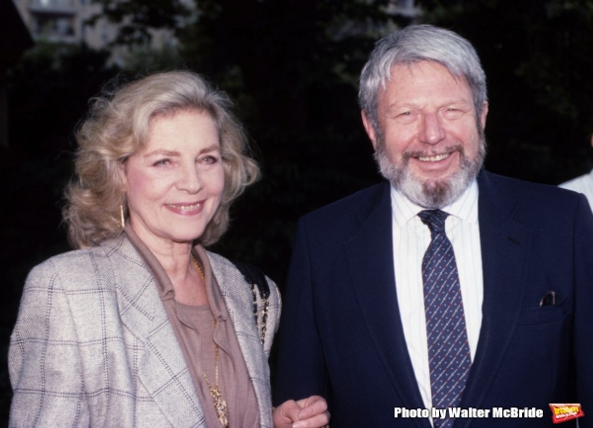 Lauren Bacall and Theodore Bikel at 