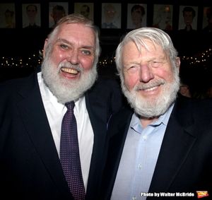 Jim Brochu & Theodore Bikel Photo