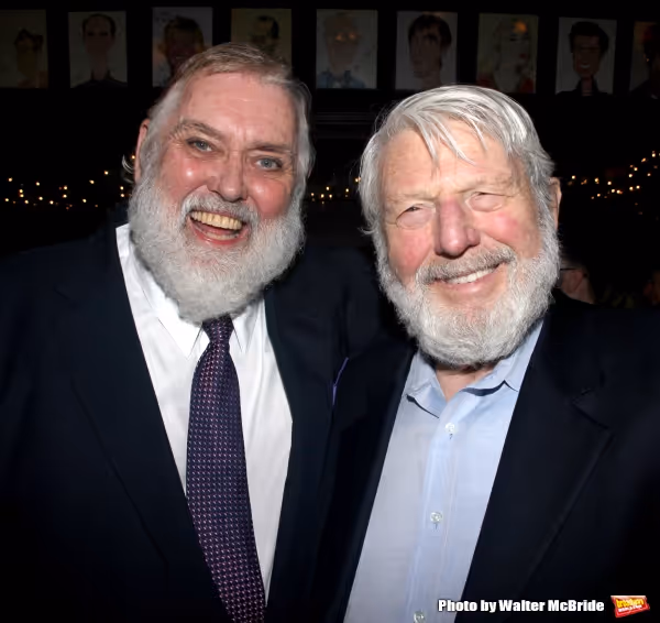 Jim Brochu & Theodore Bikel Photo