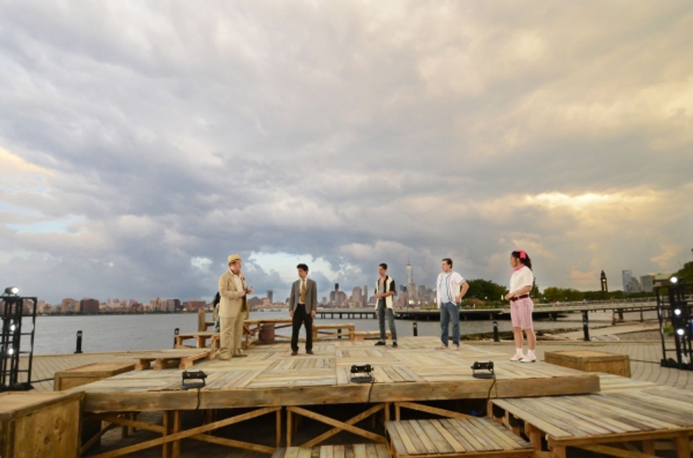 Photo Flash: A Midsummer Night's Dream Opens on the Hoboken Waterfront  Image